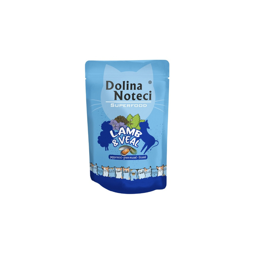 Dolina Noteci Superfood Kot Jagnięcina i cielęcina saszetka 85g