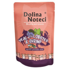 Dolina Noteci Superfood Kot Cielęcina, homar i krewetki saszetka 85g