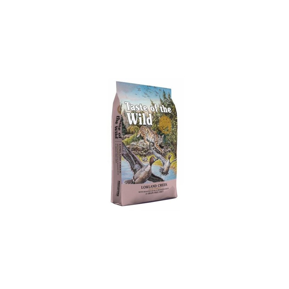 Taste of the Wild Lowland Creek Feline z przepiórką i kaczką 2kg