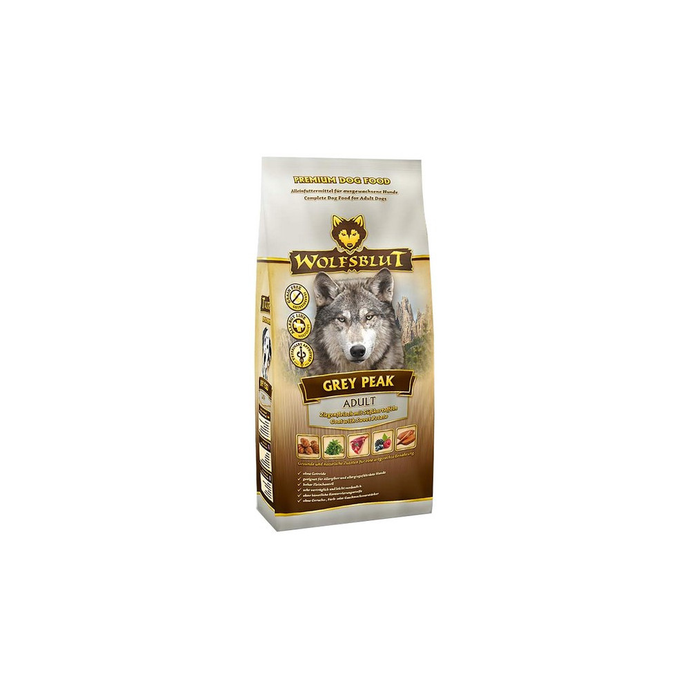 Wolfsblut Dog Grey Peak - koza i bataty 500g