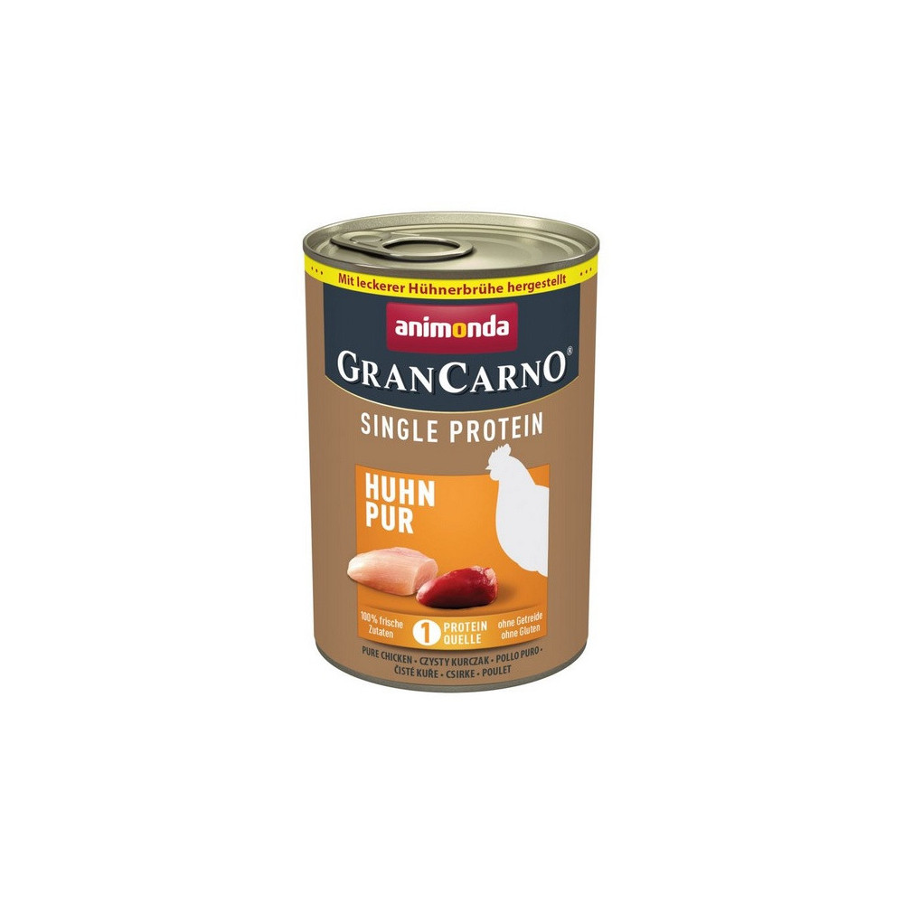 Animonda GranCarno Single Protein Kurczak puszka 400g