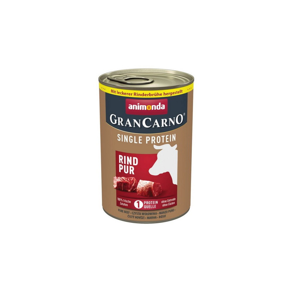 Animonda GranCarno Single Protein Wołowina puszka 400g
