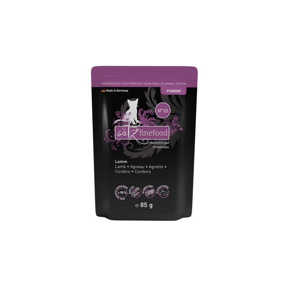Catz Finefood Purrrr N.111 Jagnięcina saszetka 85g