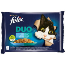 Felix Fantastic Duo Uczta Oceanu galaretka saszetki 4x85g