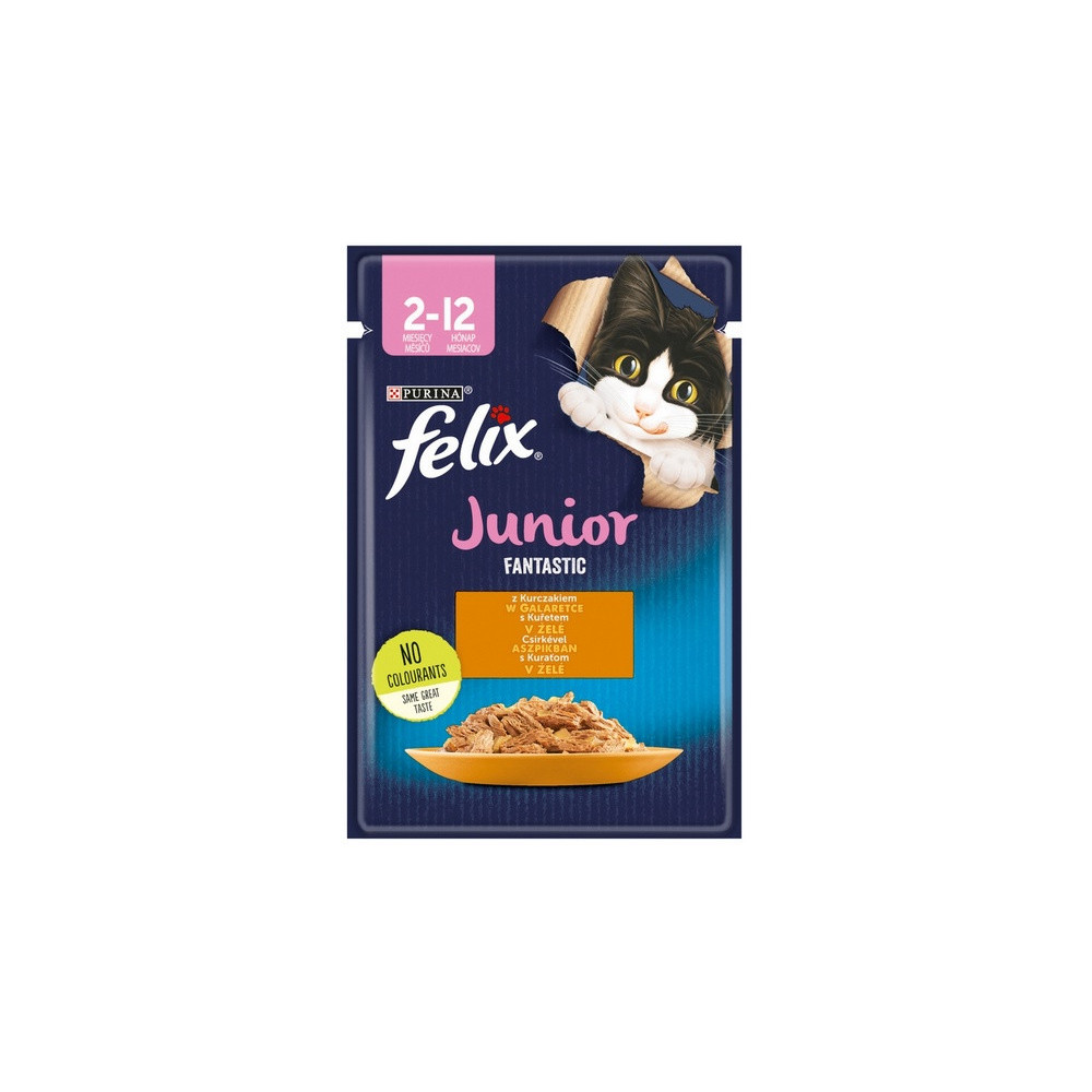 Felix Fantastic Junior Kurczak w galaretce saszetka 85g