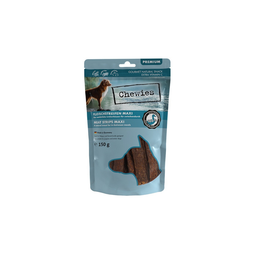 Chewies Meat Strips Maxi Kaczka 150g