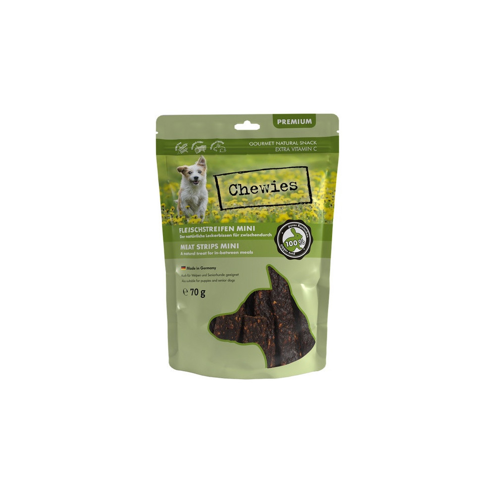 Chewies Meat Strips Mini Królik 70g