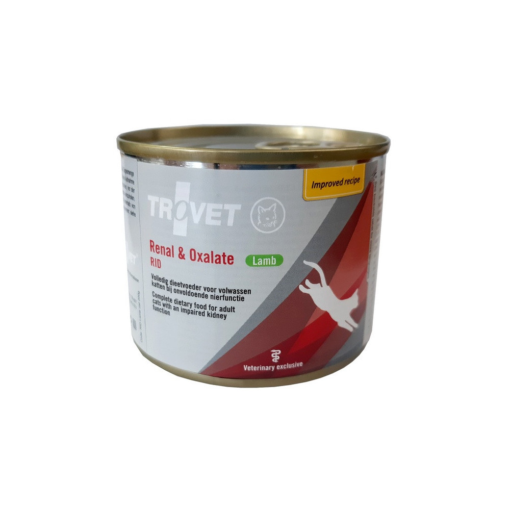 Trovet RID Renal & Oxalate dla kota jagnięcina puszka 200g