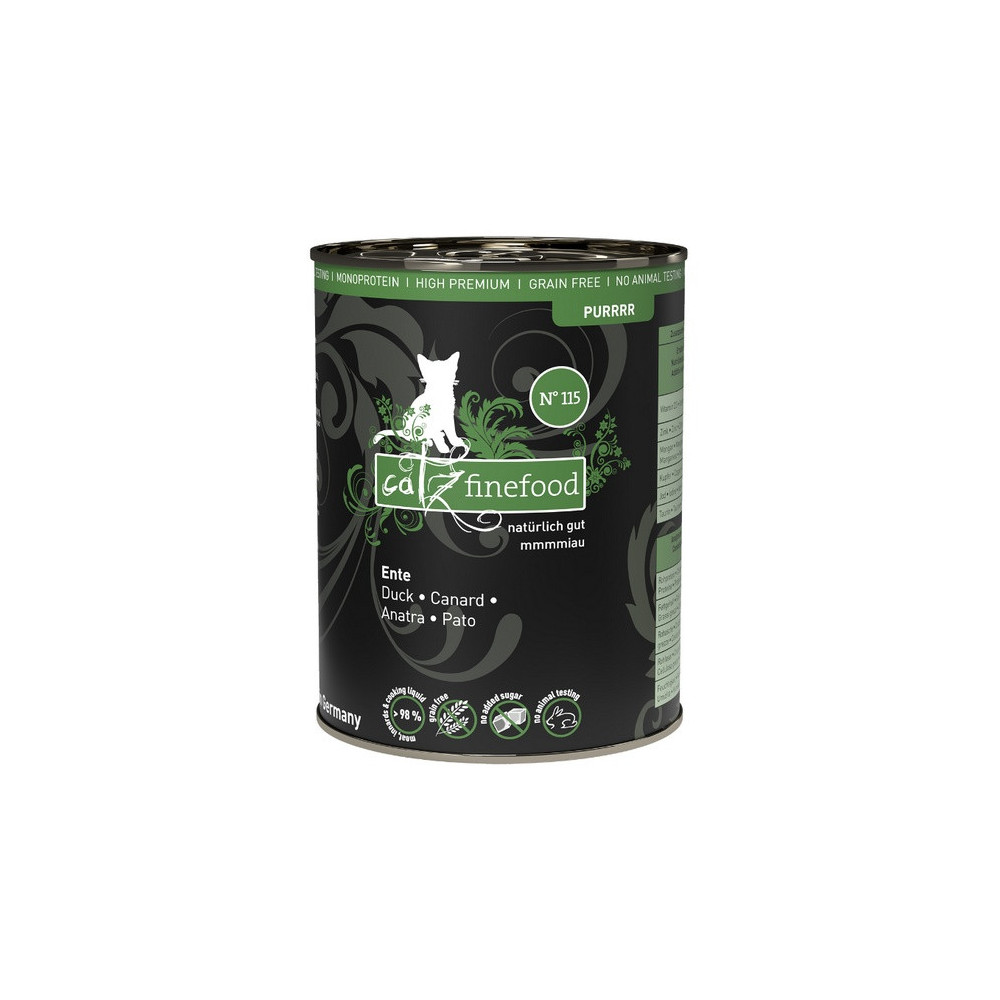 Catz Finefood Purrrr N.115 Kaczka puszka 400g