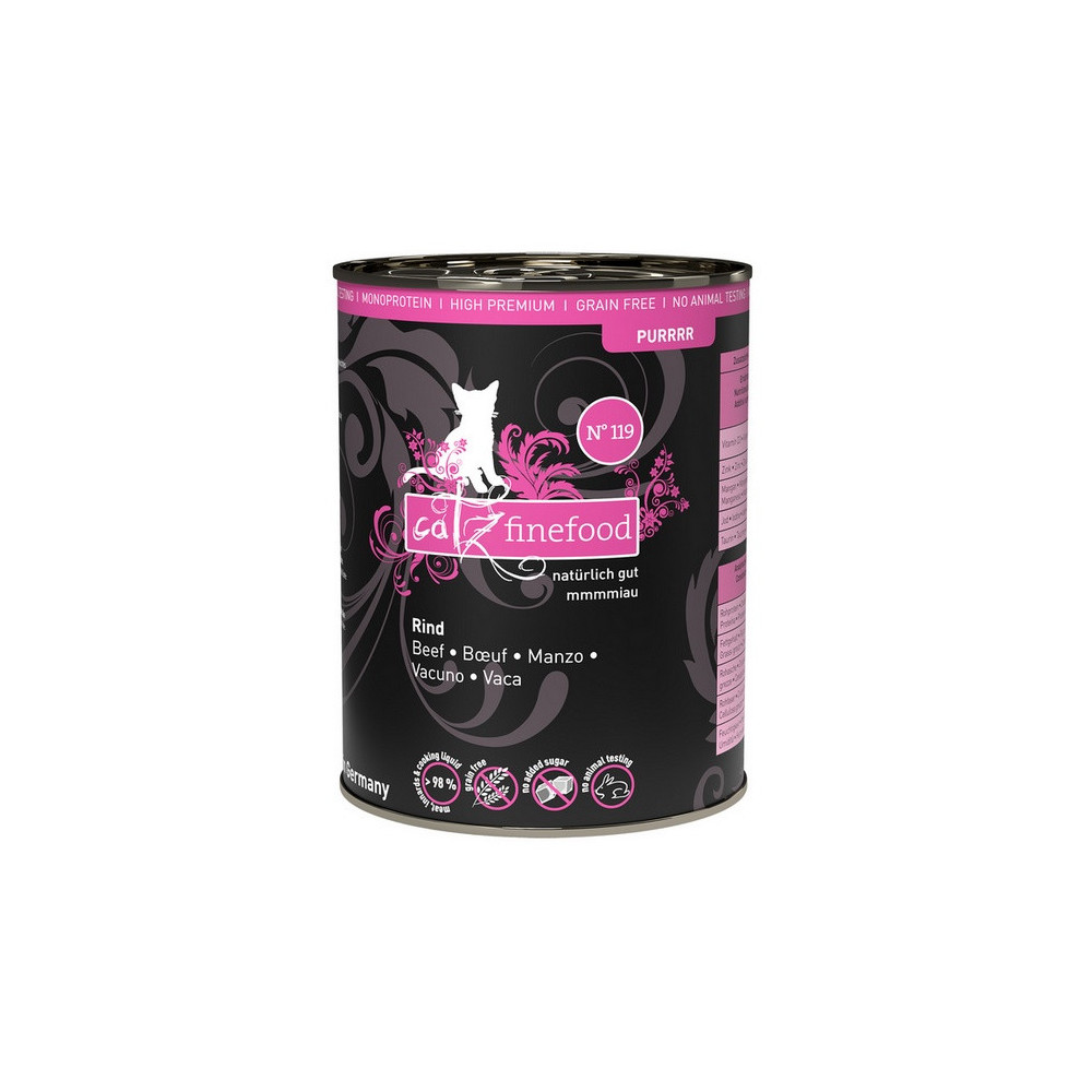Catz Finefood Purrrr N.119 Wołowina puszka 400g
