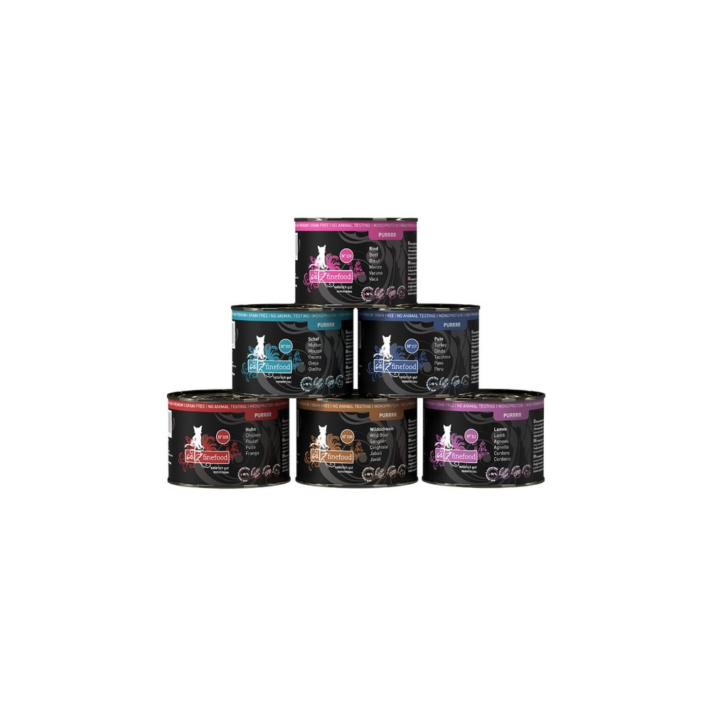 Catz Finefood Purrrr Collection I puszki multipack 6x200g
