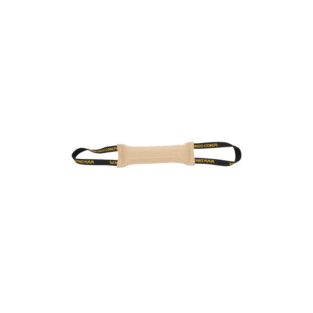 Dingo Zabawka dla psa - Szarpak z juty z dwoma uchwytami 40/6cm