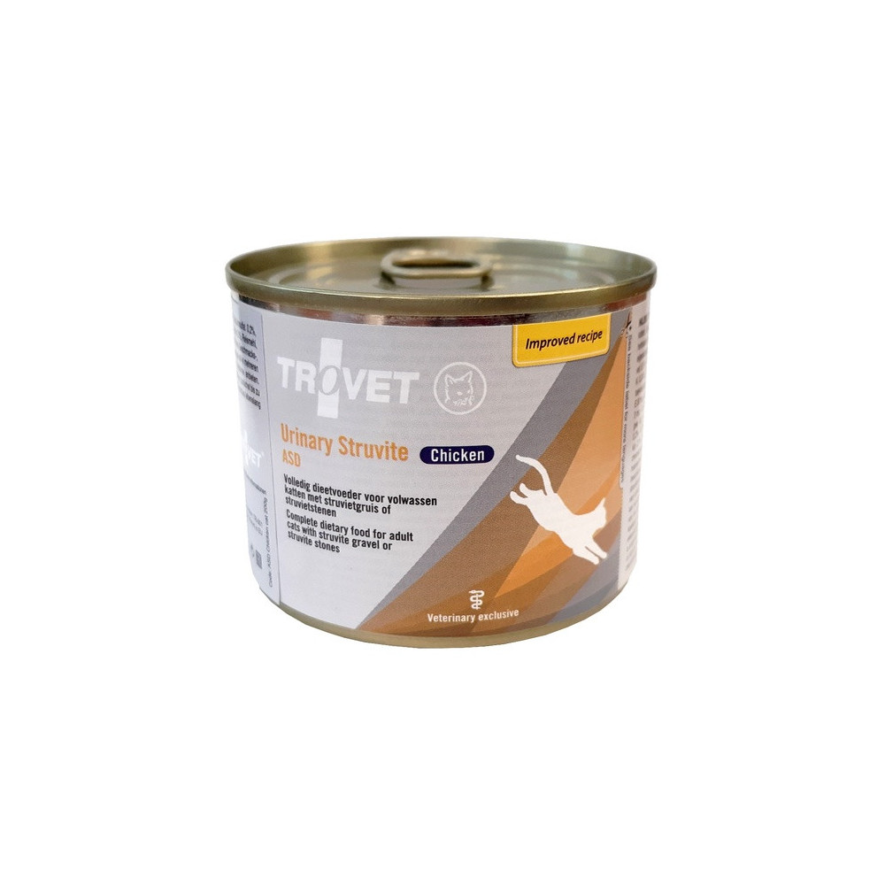 Trovet ASD Urinary Struvite dla kota kurczak puszka 200g