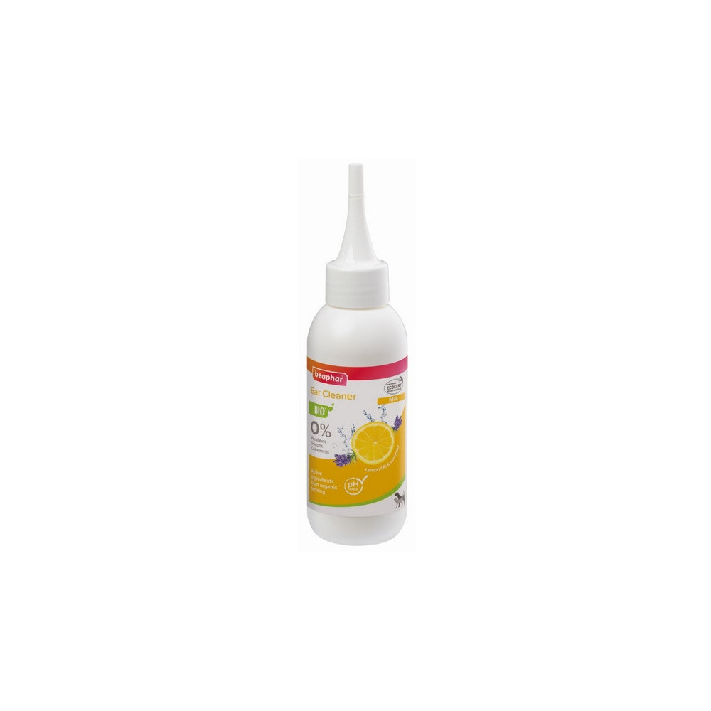 Beaphar BIO Ear Milk Dog & Cat - organiczne mleczko do uszu 100ml