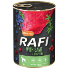 Rafi Pies Dziczyzna puszka 400g