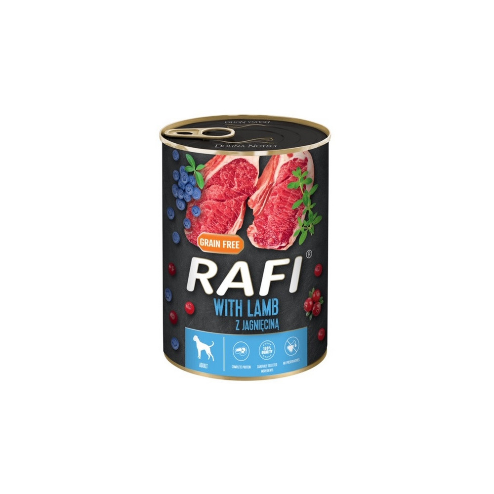 Rafi Pies Jagnięcina puszka 400g