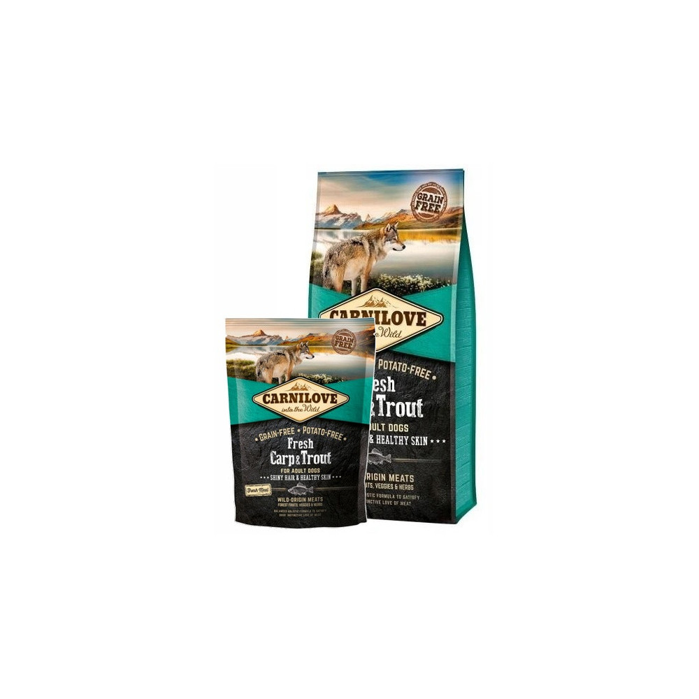 Carnilove Dog Fresh Carp & Trout Adult - karp i pstrąg 1,5kg