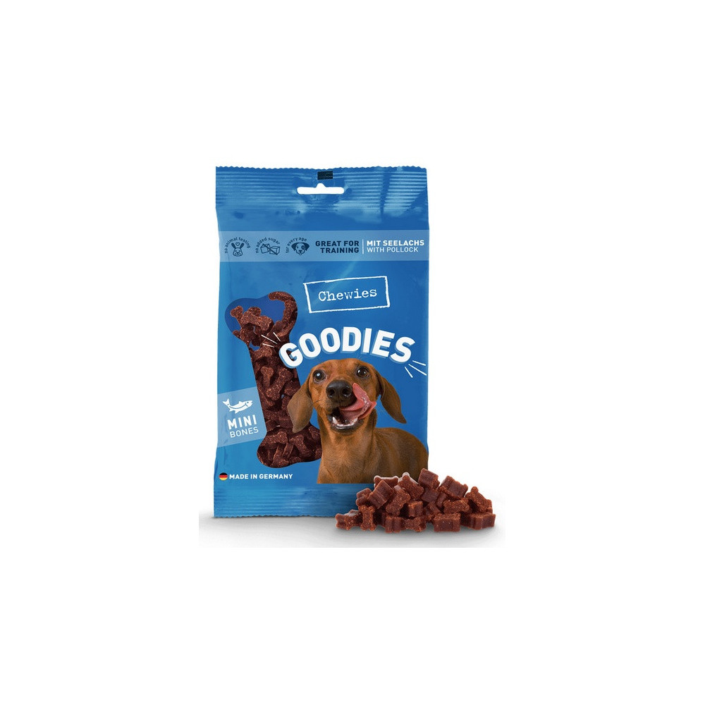 Chewies Goodies (Training) Kosteczki Mini Łosoś 125g