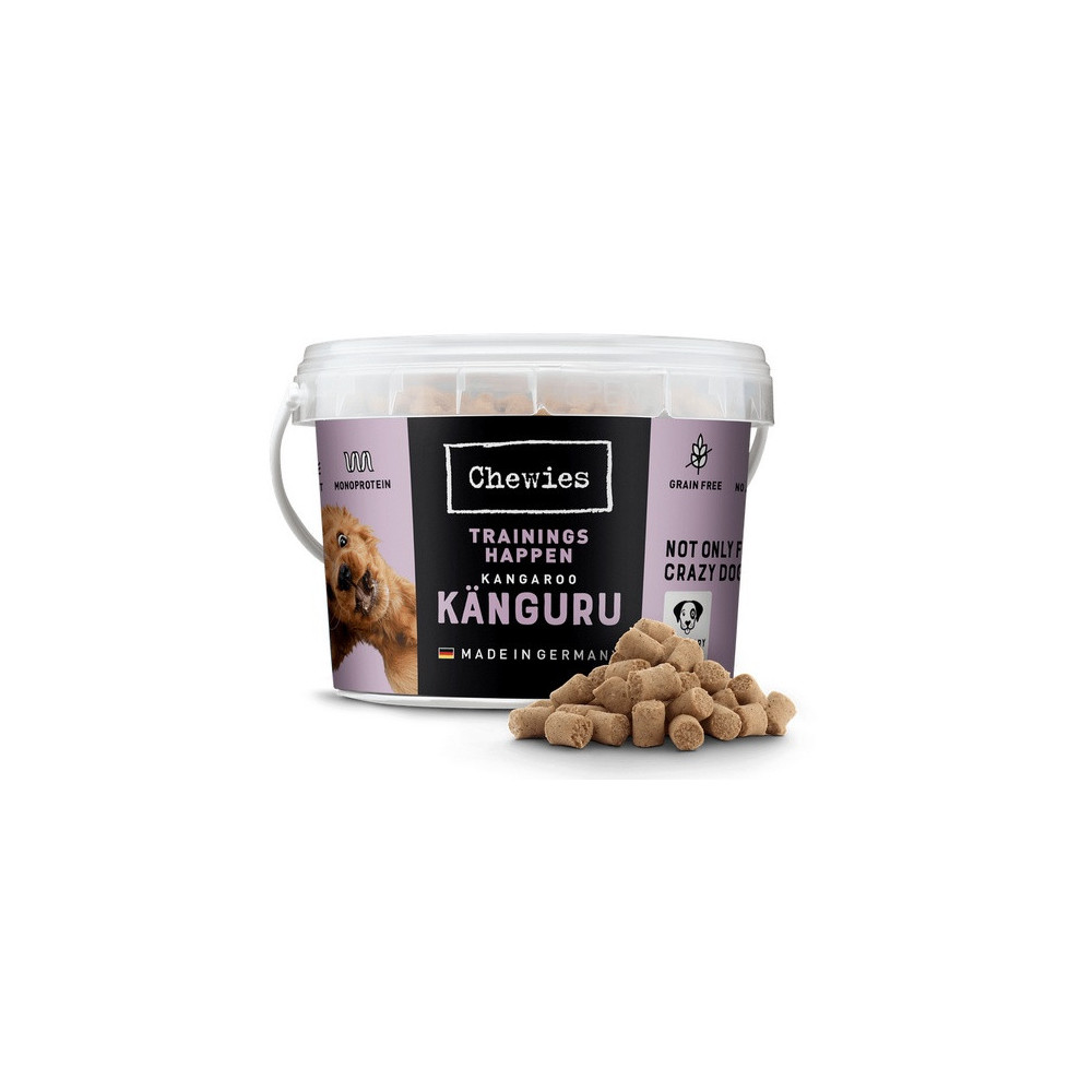 Chewies Trainings-Happen Kangur monobiałkowe, bezzbożowe wiaderko 300g