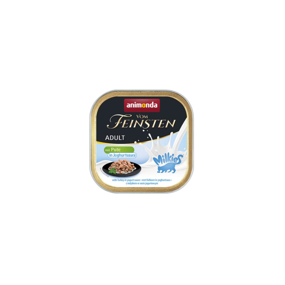 Animonda vom Feinsten Milkies Cat Indyk + Mleko tacka 100g