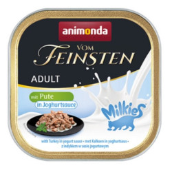 Animonda vom Feinsten Milkies Cat Indyk + Mleko tacka 100g