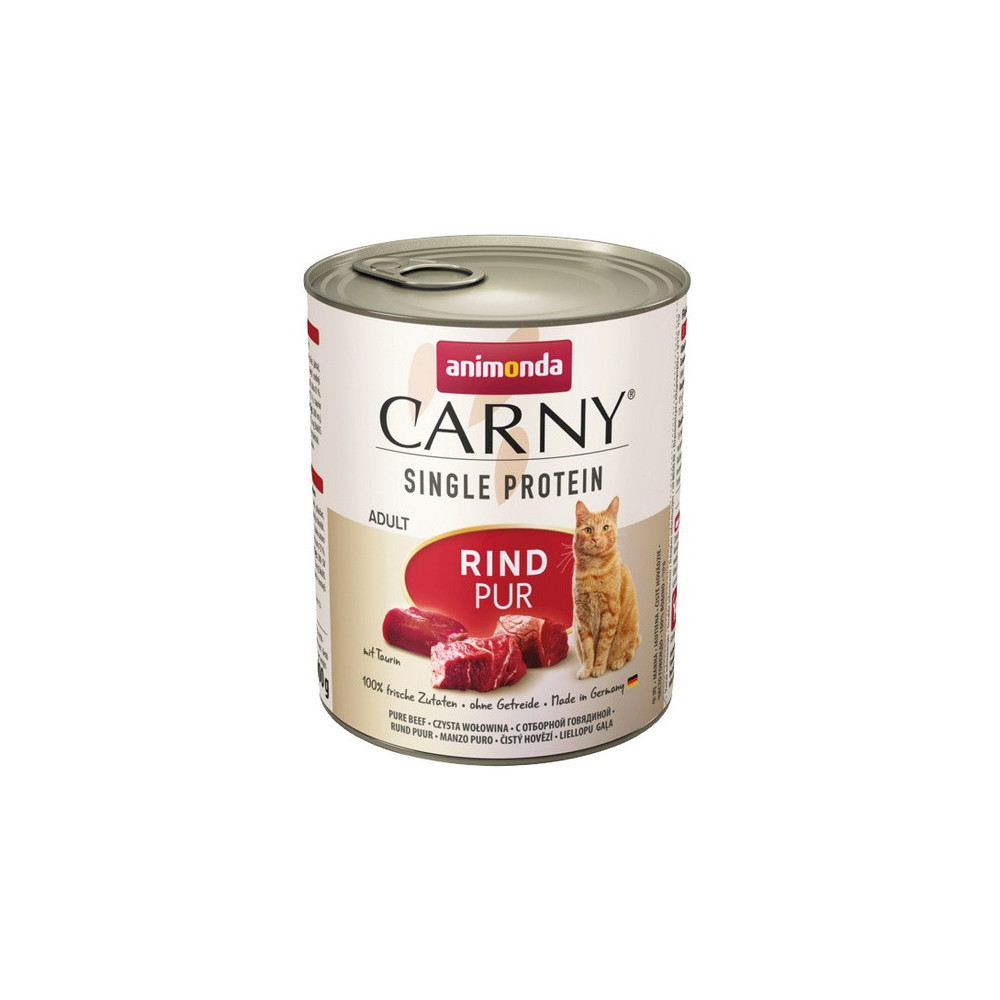 Animonda Carny Single Protein Adult Wołowina puszka 800g