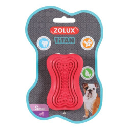 Zolux Zabawka kauczukowa Titan S czerwona [479106RGE]