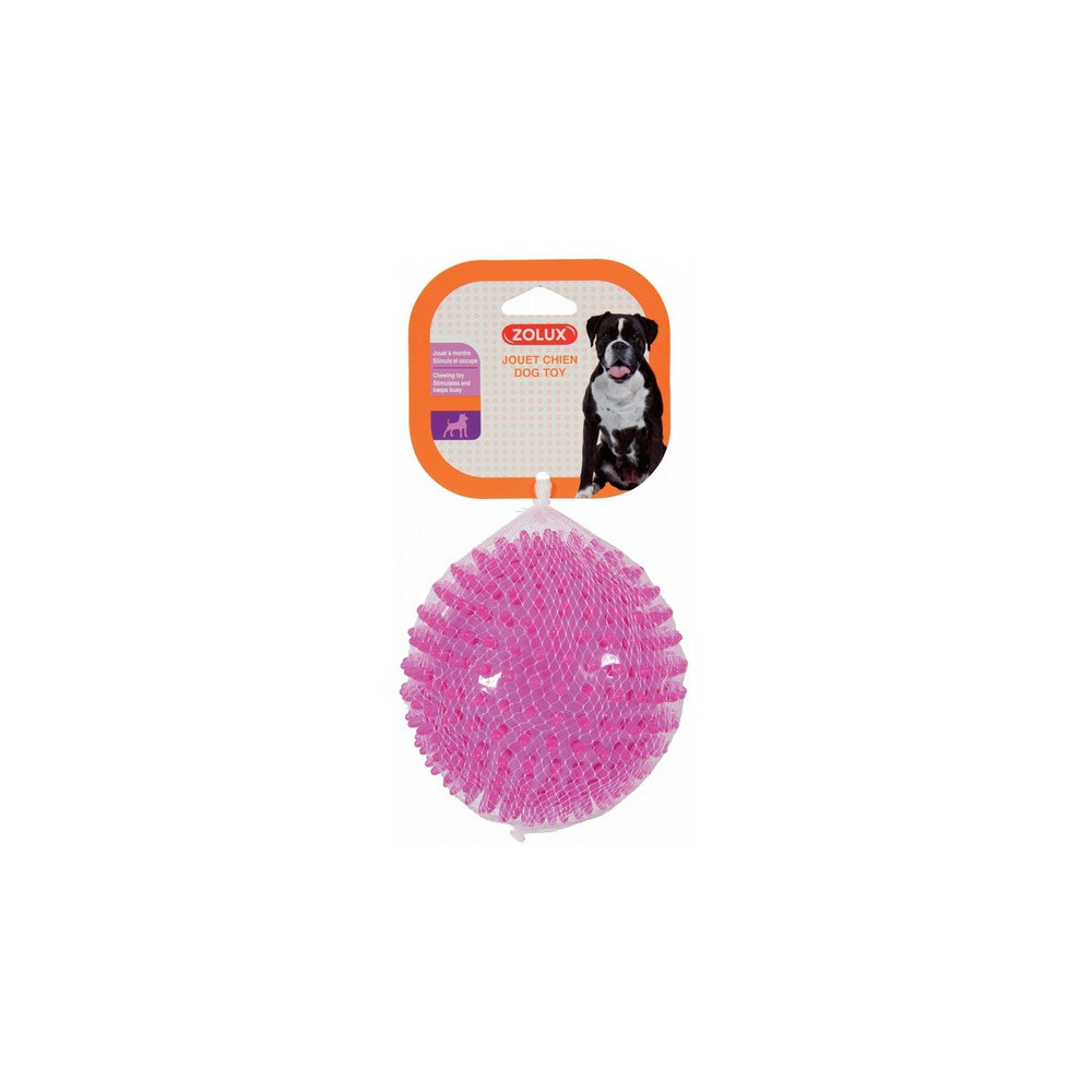 Zolux Zabawka TPR POP Piłka z kolcami 13cm różowa [479071FRA]