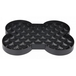 SloDog Slow Feeder Plate Miska spowalniająca duża kość czarna