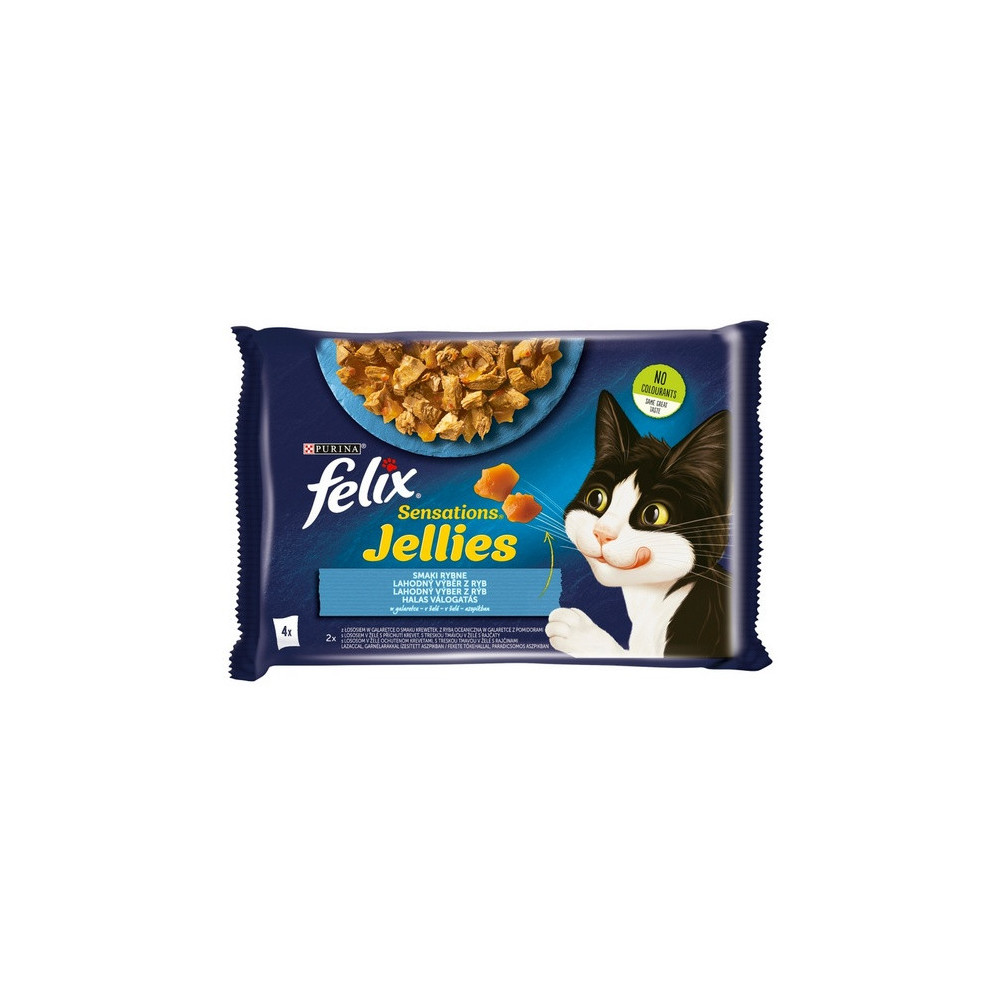 Felix Sensations Ryba saszetki 4x85g