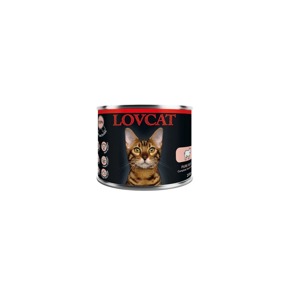 Lovcat Pure Beef puszka 200g