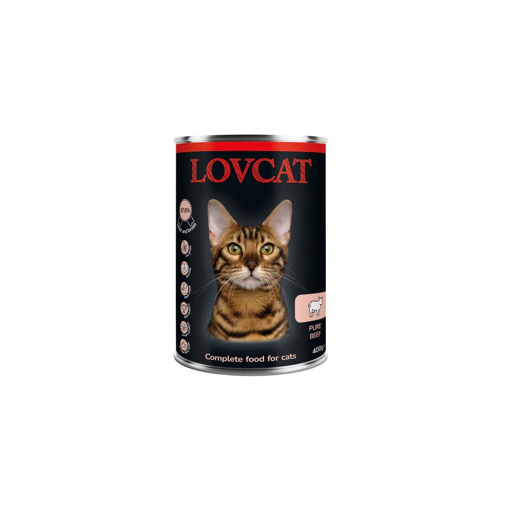Lovcat Pure Beef puszka 400g
