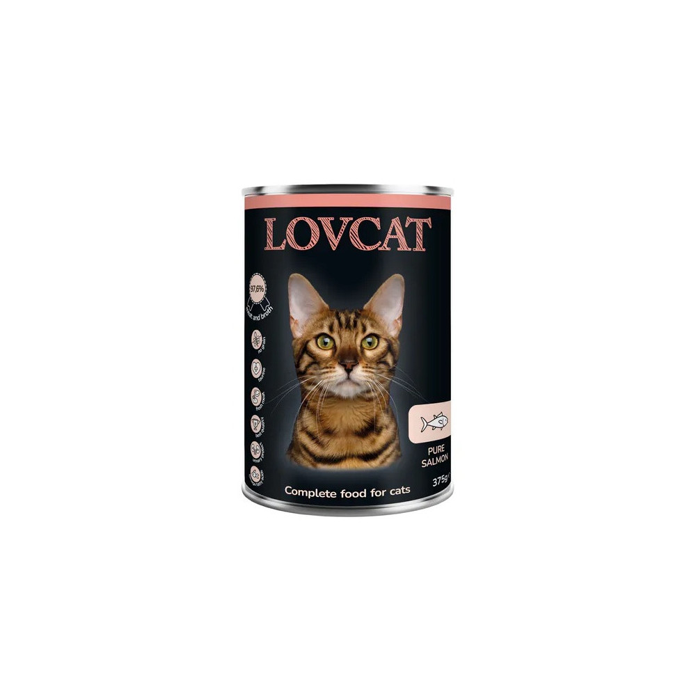 Lovcat Pure Salmon puszka 375g