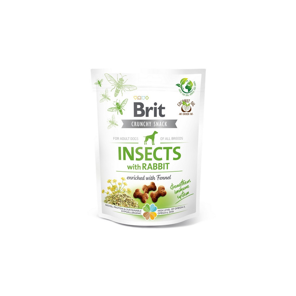 Brit Care Dog Crunchy Cracker Insect & Rabbit 200g