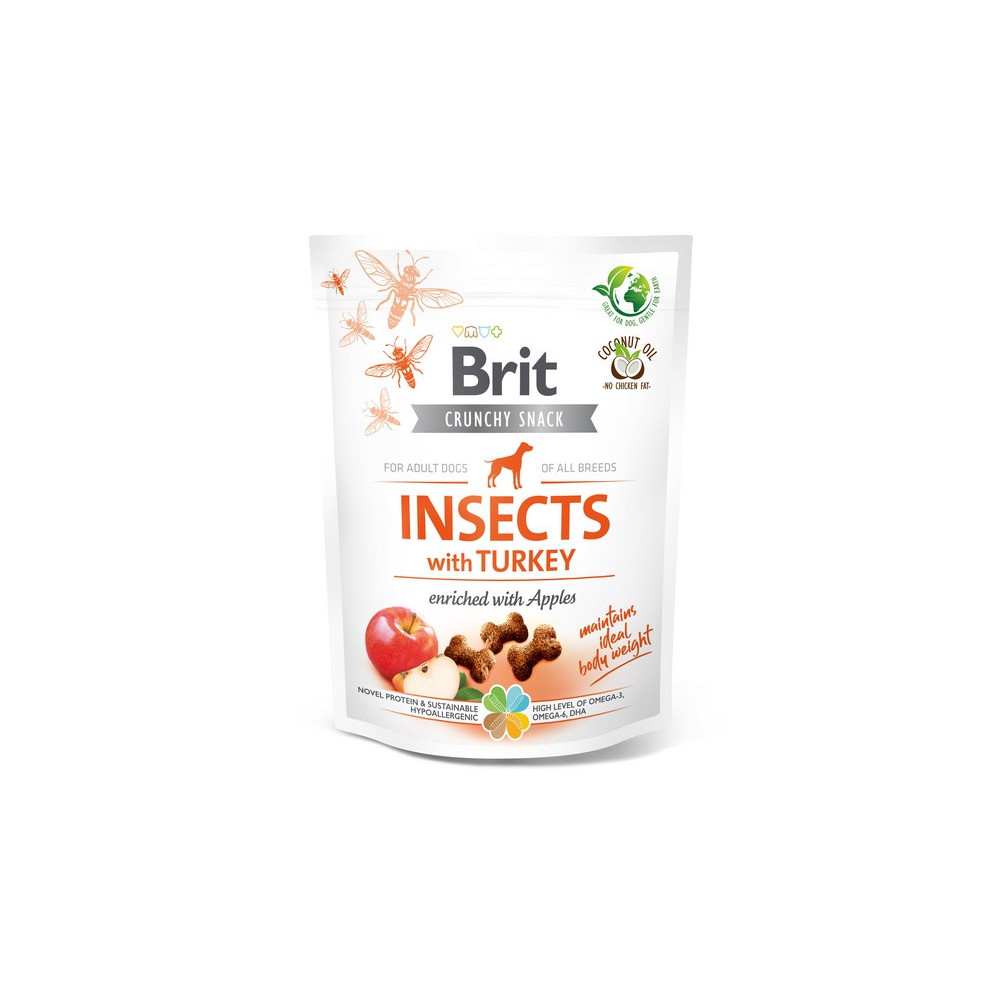 Brit Care Dog Crunchy Cracker Insect & Turkey 200g