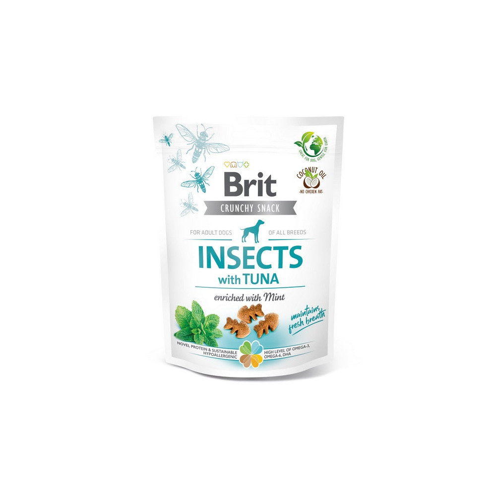 Brit Care Dog Crunchy Cracker Insect & Tuna 200g