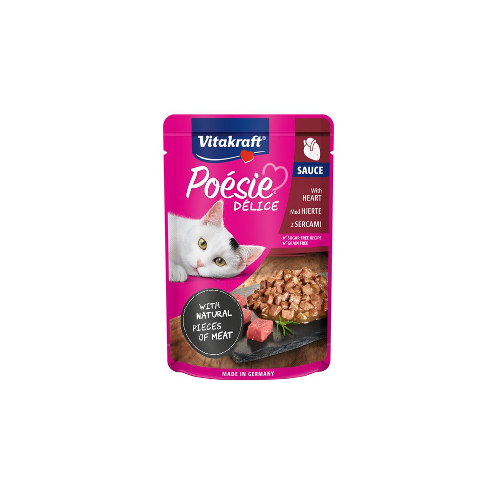 Vitakraft Poesie Deli Sauce serca saszetka 85g