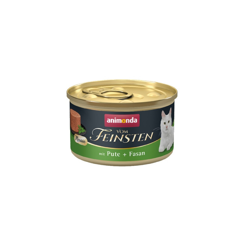 Animonda vom Feinsten Cat Adult Mus Indyk + Bażant puszka 85g