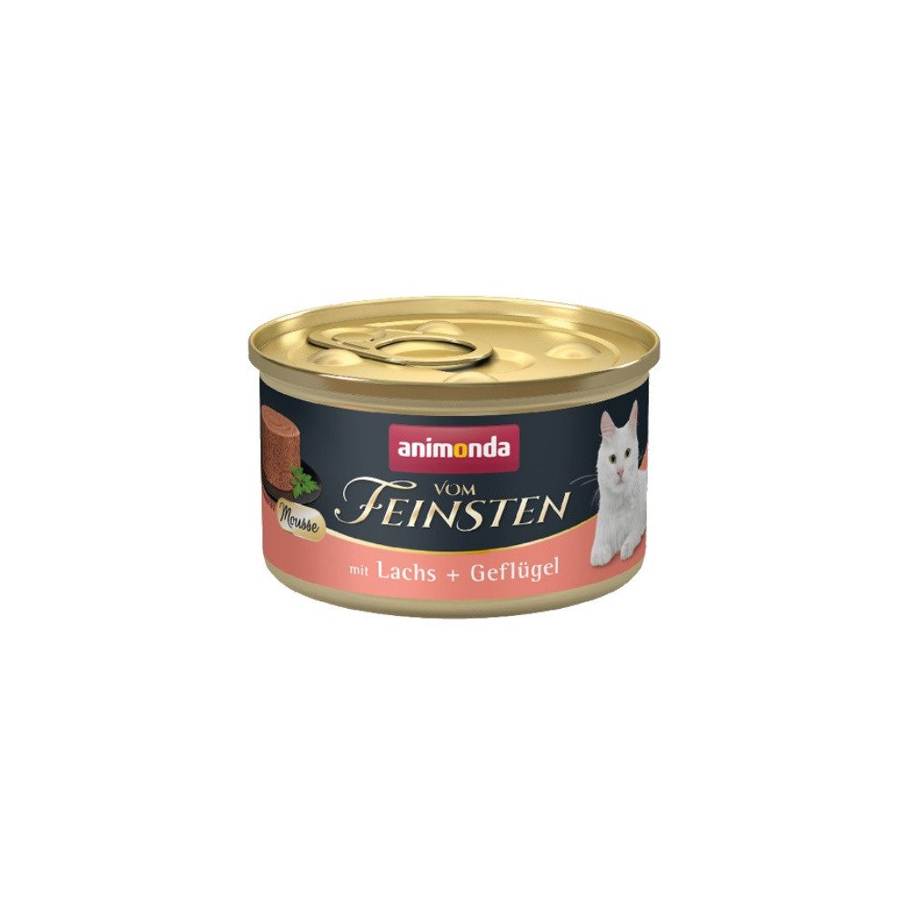 Animonda vom Feinsten Cat Adult Mus Łosoś + Drób puszka 85g