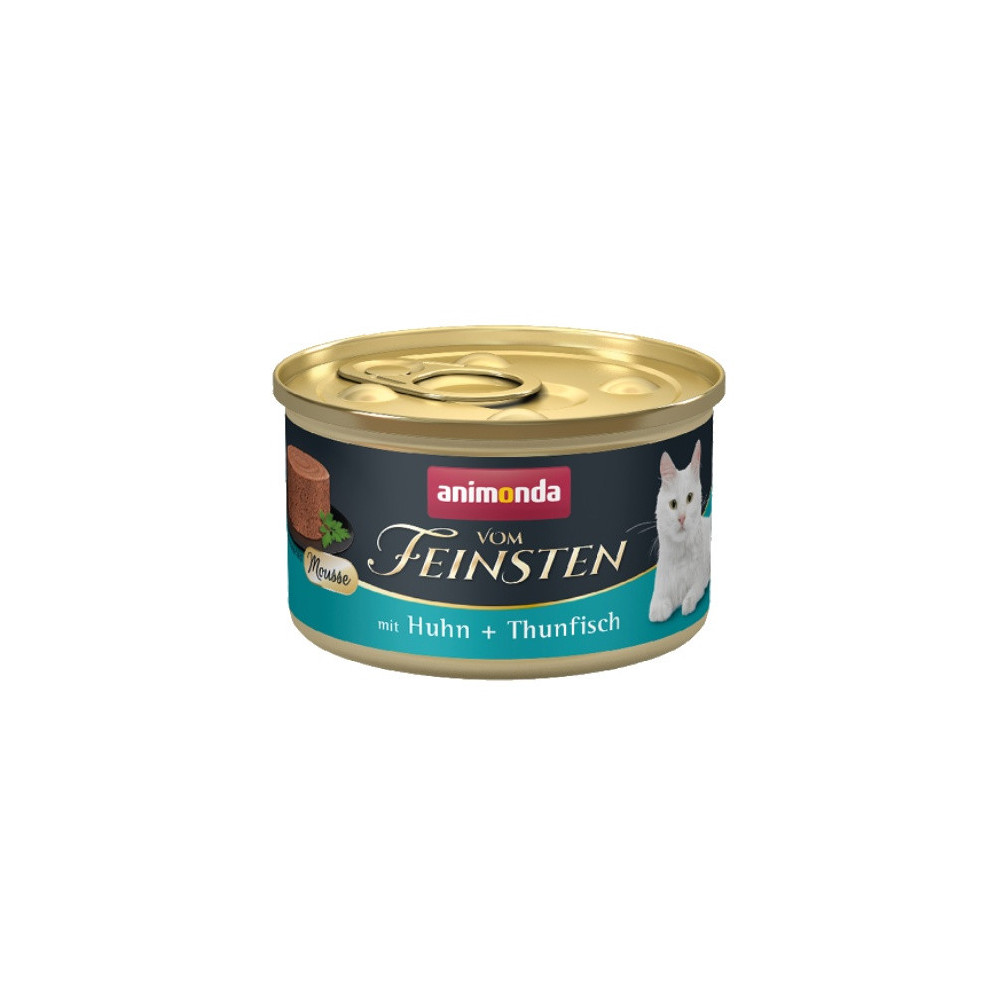 Animonda vom Feinsten Cat Adult Mus Kurczak + Tuńczyk puszka 85g