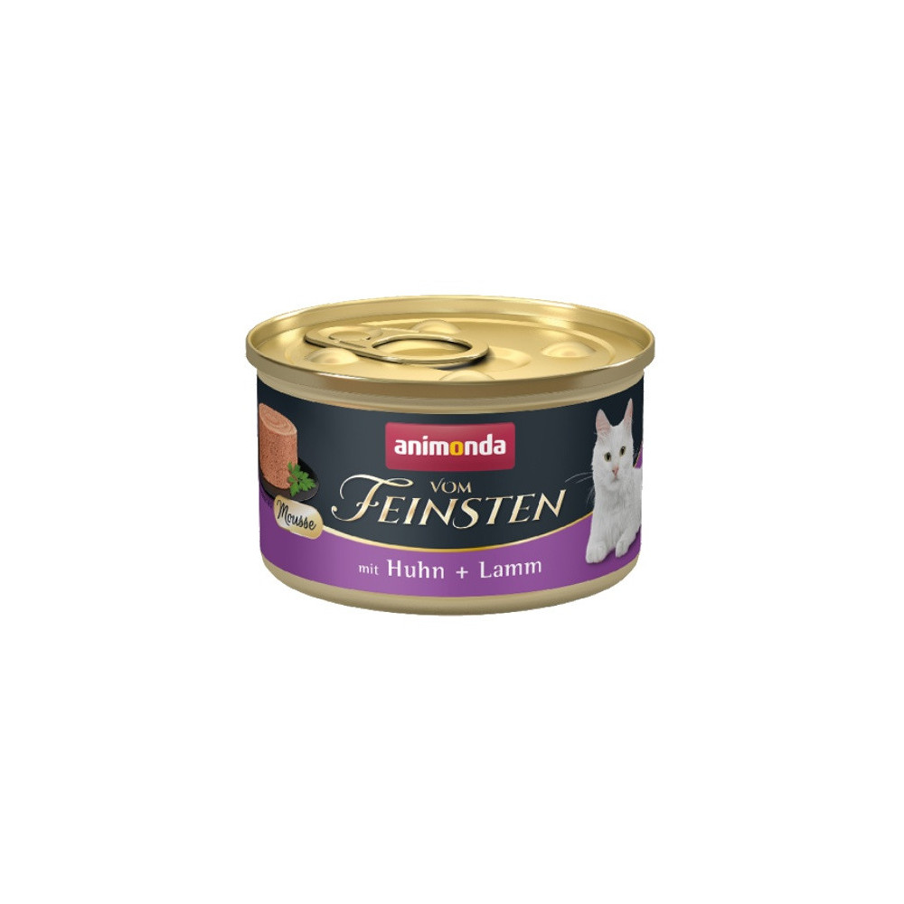 Animonda vom Feinsten Cat Adult Mus Kurczak + Jagnięcina puszka 85g