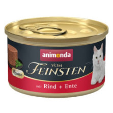 Animonda vom Feinsten Cat Adult Mus Wołowina + Kaczka puszka 85g