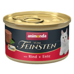 Animonda vom Feinsten Cat Adult Mus Wołowina + Kaczka puszka 85g