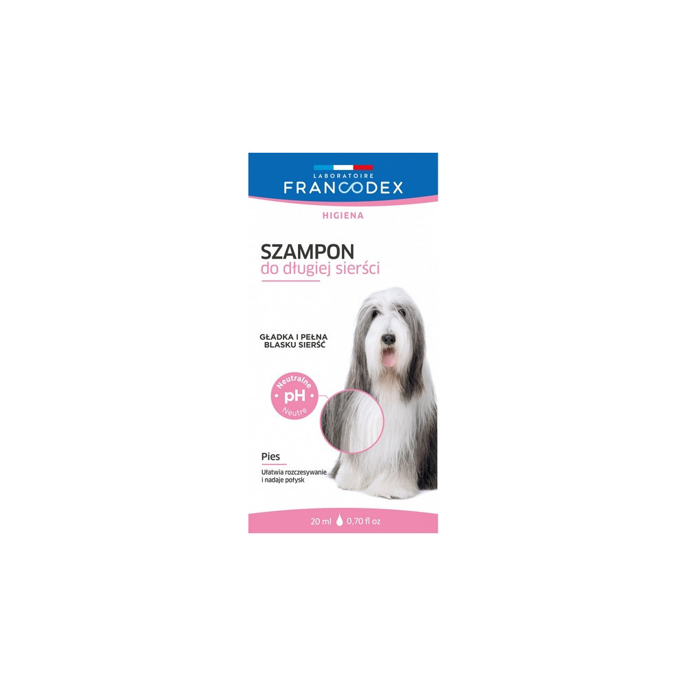 Francodex Szampon do długiej sierści saszetka 20ml