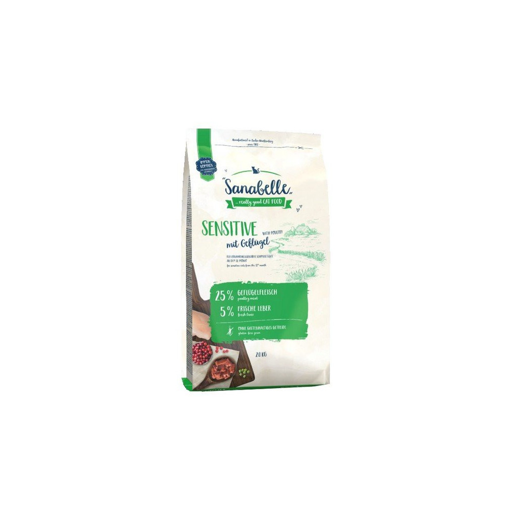 Sanabelle Adult Sensitive z drobiem 2kg