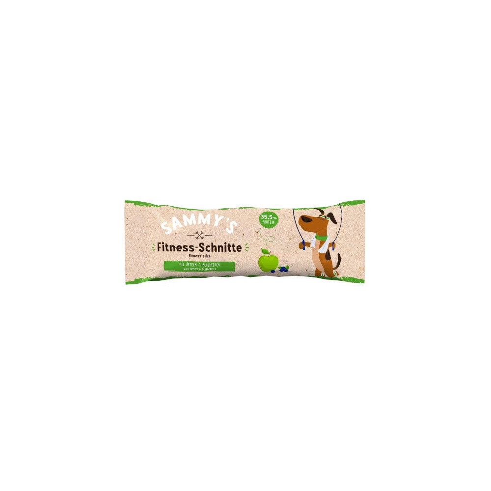 Sammy's Fitness Slice Baton proteinowy Jabłko i jagoda 25g