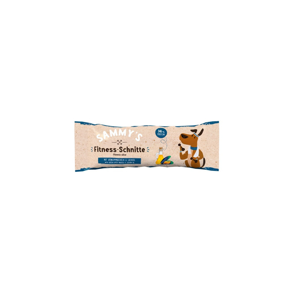 Sammy's Fitness Slice Baton proteinowy Małże i olej z łososia 25g