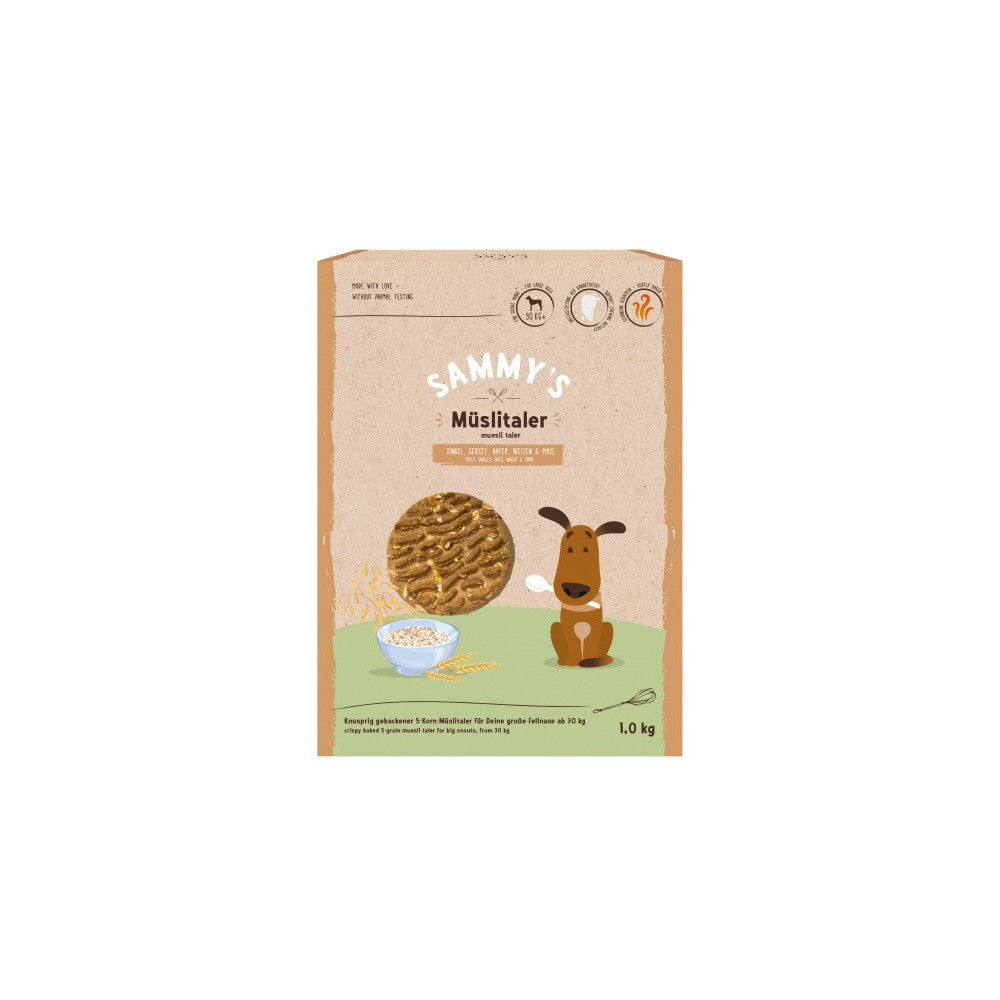Sammy's Muesli Taler Ciasteczka 1kg
