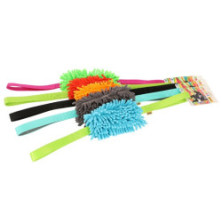 Dingo Zabawka dla psa - Szarpak Mop z dwoma uchwytami 60cm czerwony