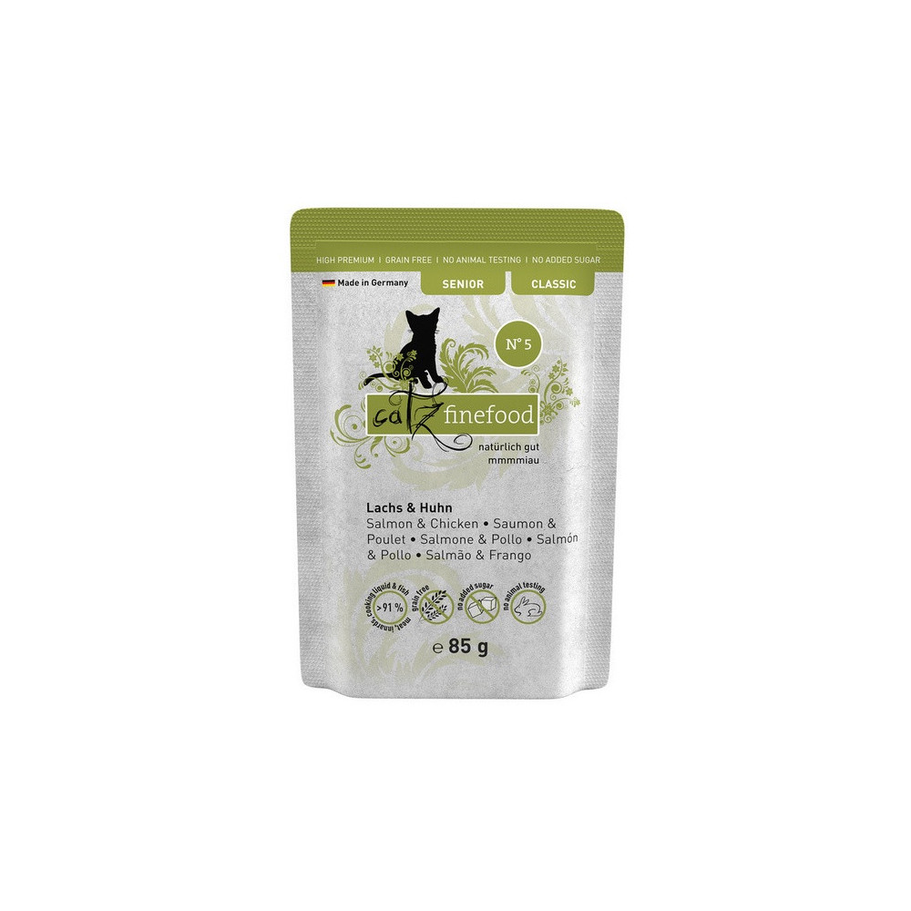 Catz Finefood Classic Senior N.05 Łosoś i kurczak saszetka 85g